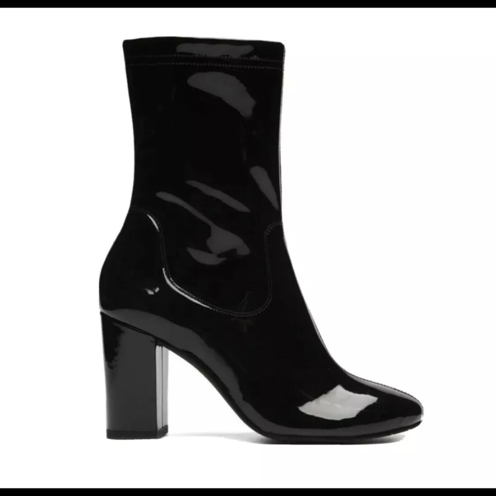 Kenneth Cole New York Alyssa Patent Boot- Size 5.0